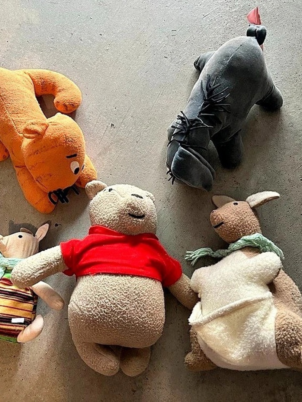 Vintage Hand made Winnie the Pooh set